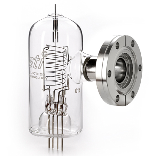 ETI 4336K Glass Bayard-Alpert Vacuum Gauge with CF40-F flange.